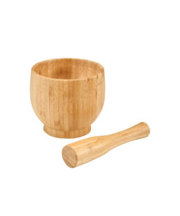Essentials Bamboo Mortar And Pestle Set